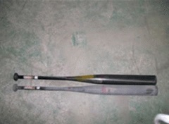 球棒噴砂機處理前后