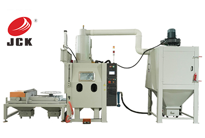 自動(dòng)噴砂機(jī)推車轉(zhuǎn)臺(tái)式
