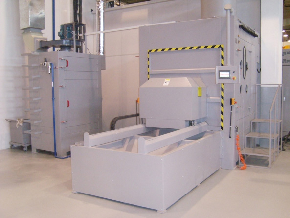 非標(biāo)自動(dòng)噴砂機(jī)